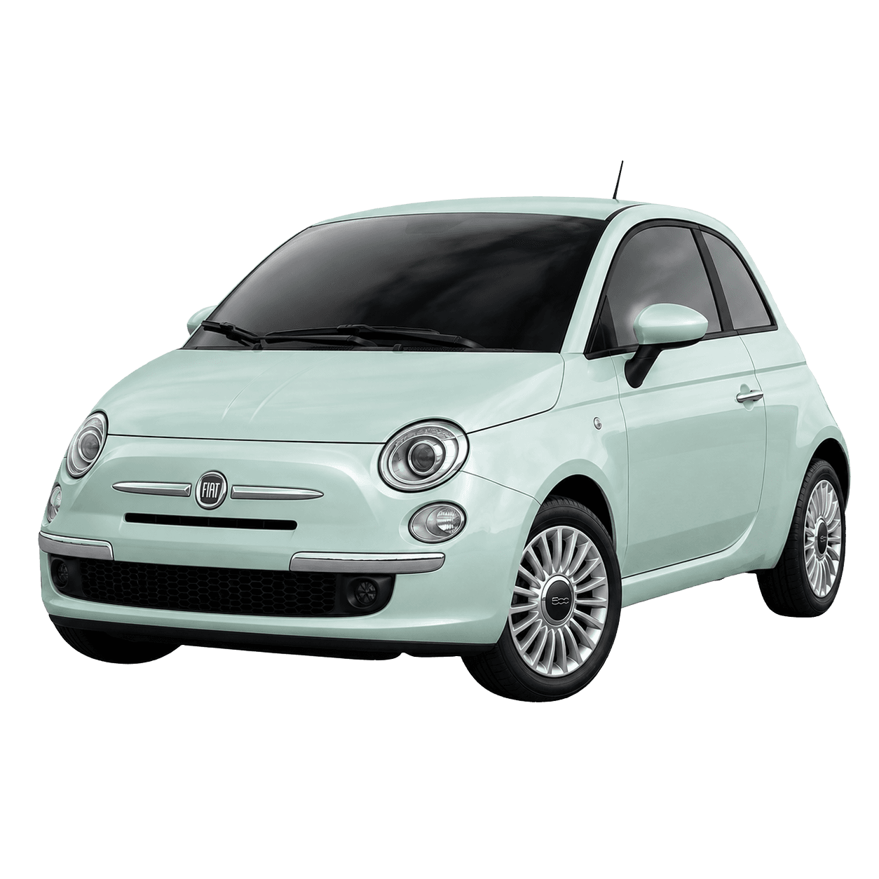 Fiat 500 compact hire car in Harrogate
