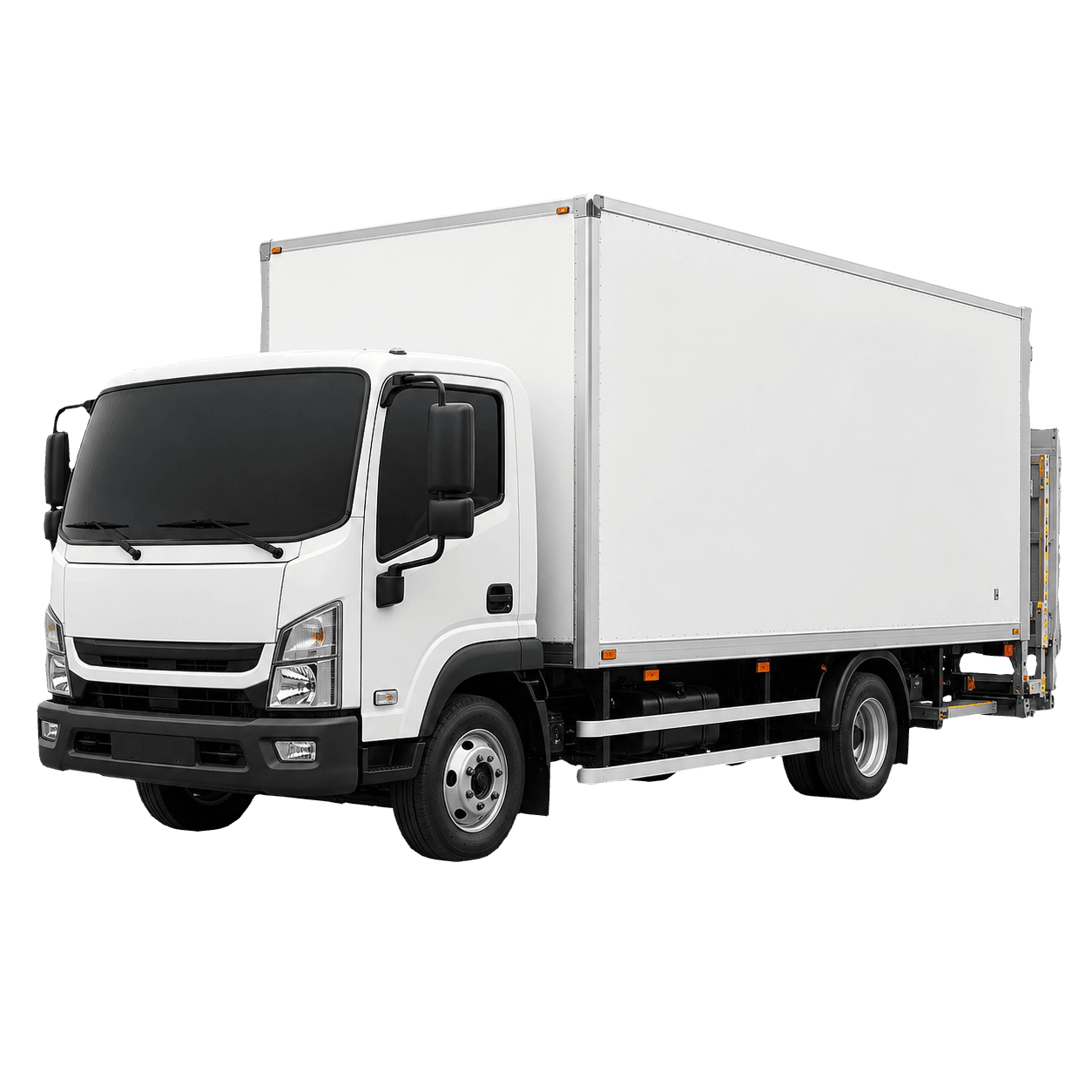 7.5 tonne box truck with tail lift for Harrogate commercial transport