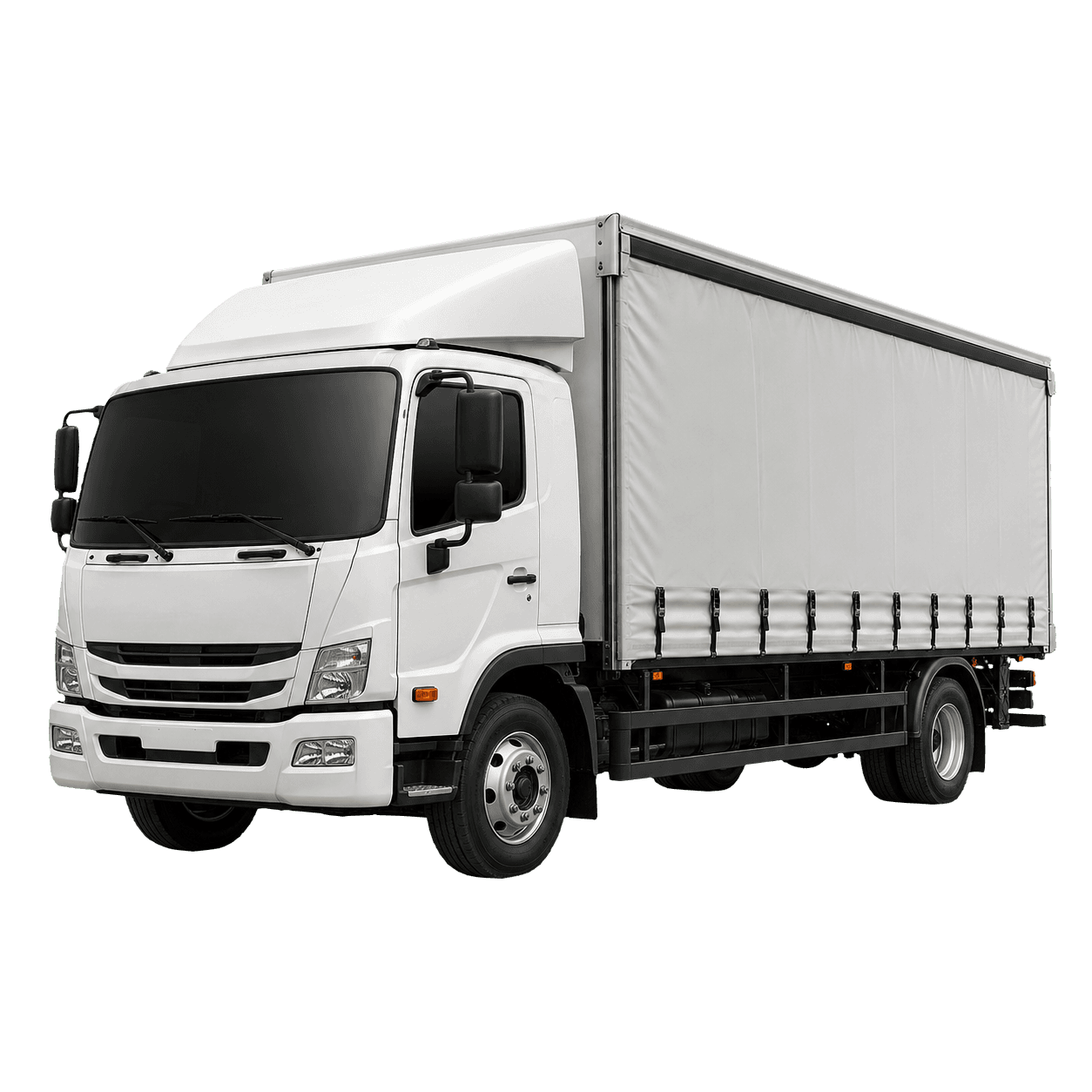 7.5 tonne curtain side truck for Harrogate pallet and delivery work