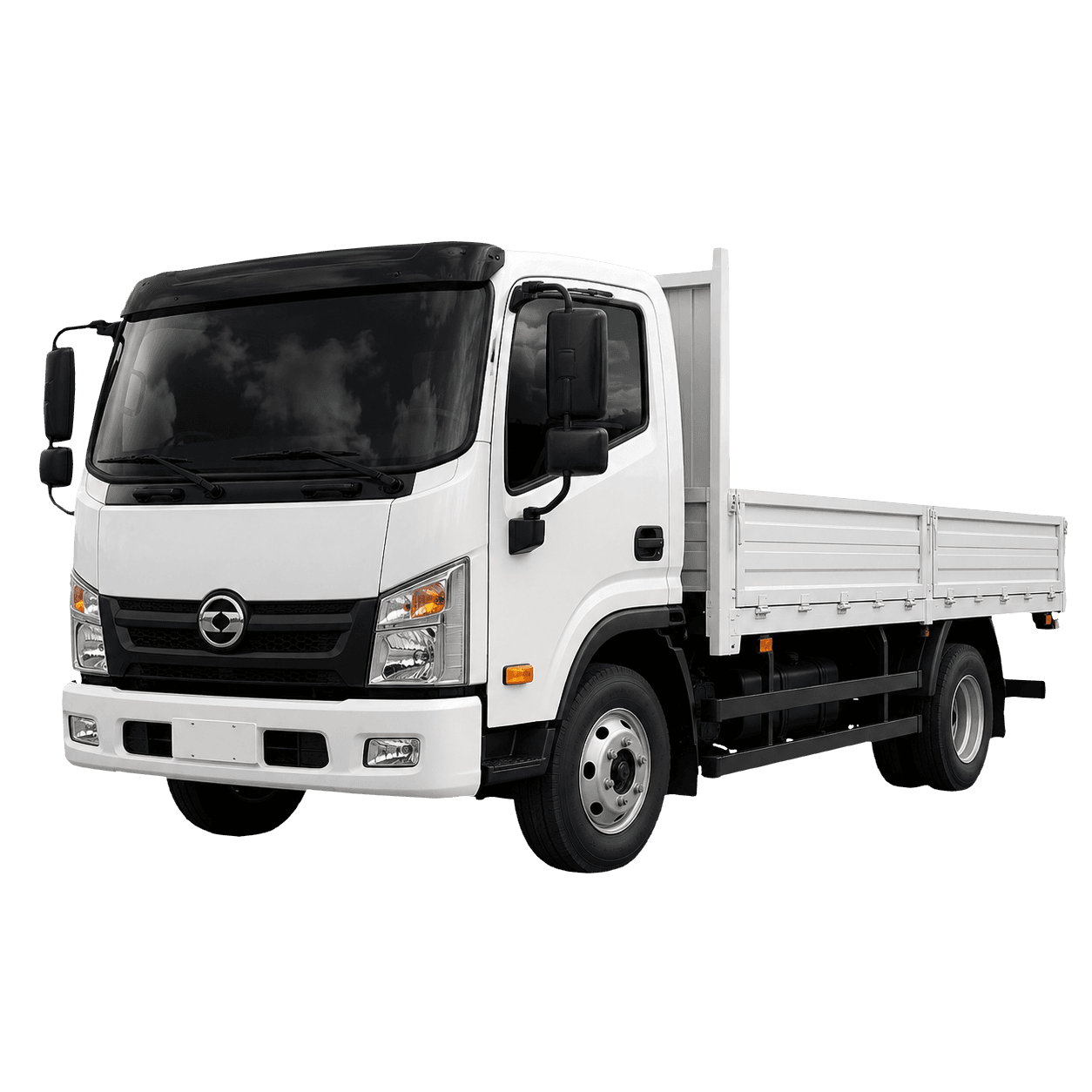 7.5 tonne dropside truck for Harrogate trade hire