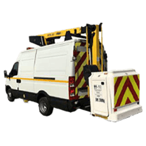 12.5 metre cherry picker van for access work in Harrogate